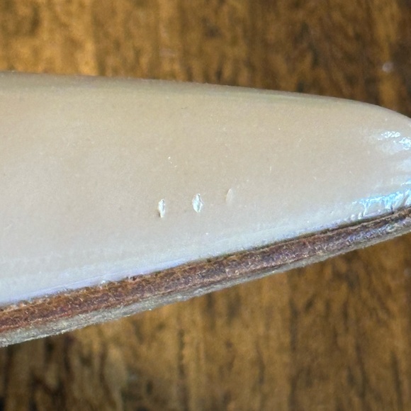 Boden |  Nude Patent Leather Mary Jane Soft Pointed Toe Heels, Size 39 (8.5) - Picture 10 of 10